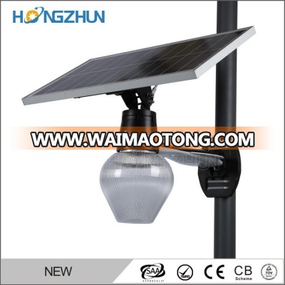 9w Waterproof Solar LED Garden Light LED Wall Lamp for Outdoor Lighting Fence Yard Decoration